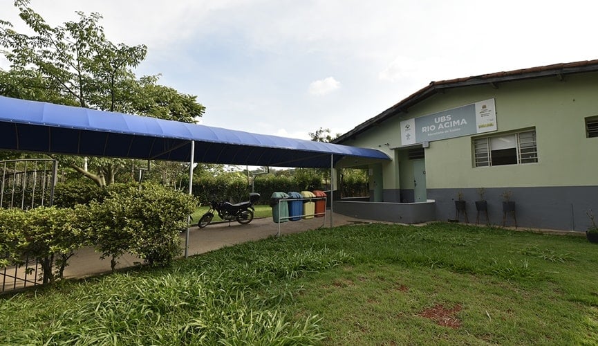 Estrutura predial da UBS Rio Acima