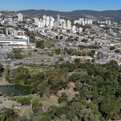 Jundia&iacute; vista de cima
