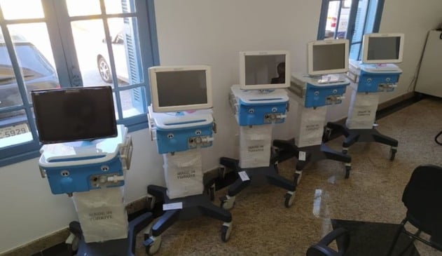 Foto de respiradores