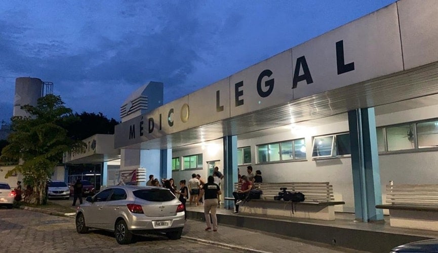 Foto da fachada do IML de Amazonas