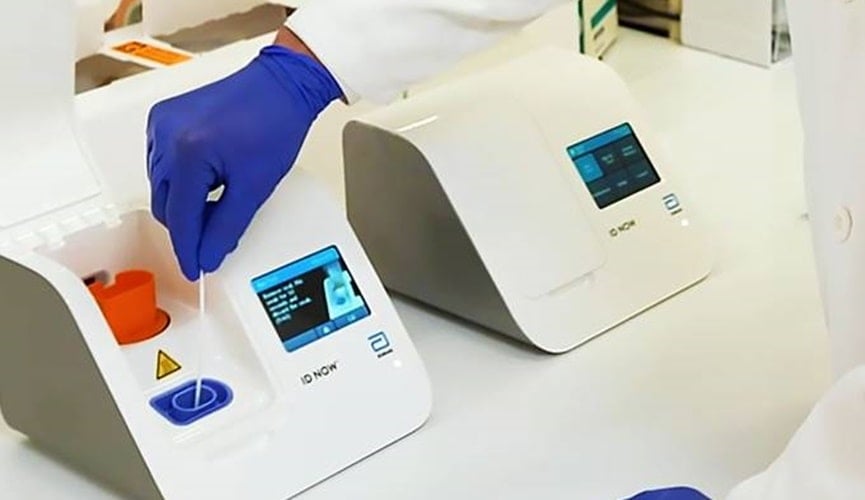 Foto de equipamento de teste