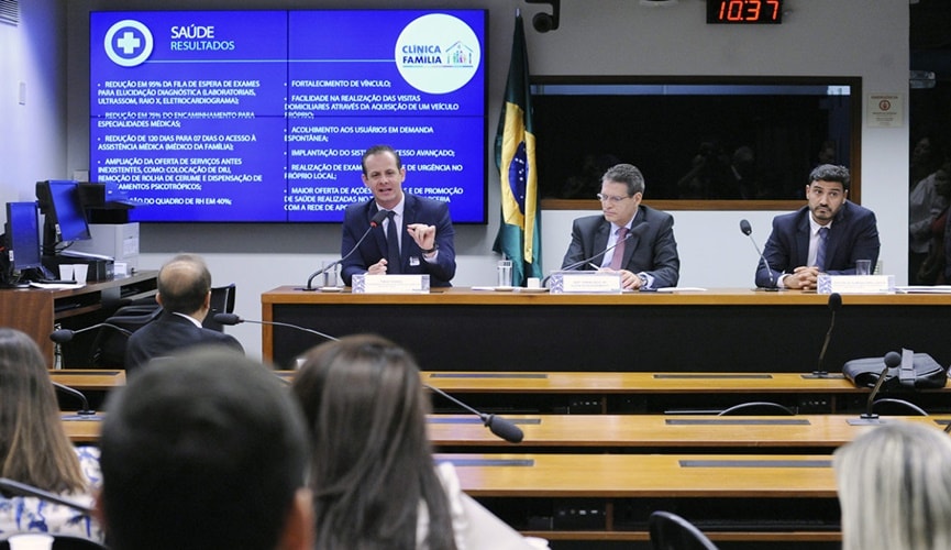 Clínica da Família é apresentada na Câmara dos Deputados