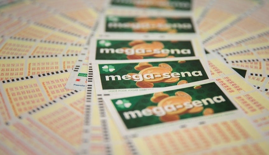 Fotos dos bilhetes da Mega-Sena