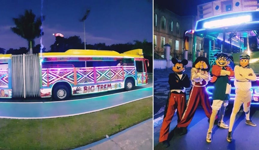 ’Big Trem Super Star’ faz sucesso nos bairros de Jundiaí ’Big Trem Super Star’ faz sucesso nos bairros de Jundiaí