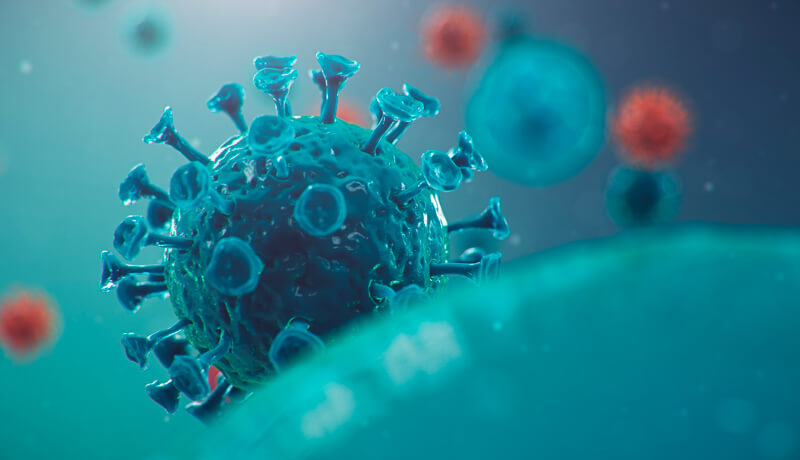 Desenho gráfico do vírus da Covid-19 Desenho gráfico do vírus da Covid-19