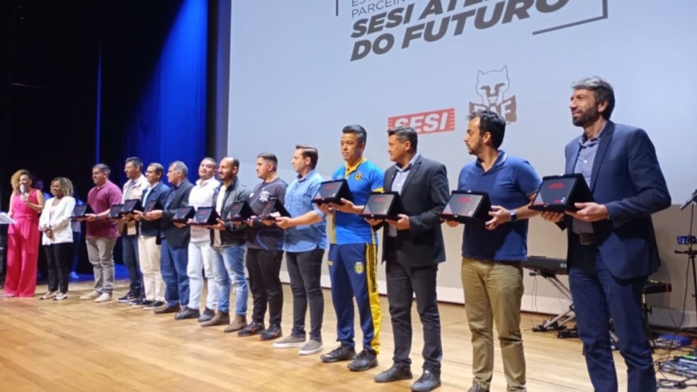 Jundiaí é homenageada por parceria de esportes com o Sesi-SP