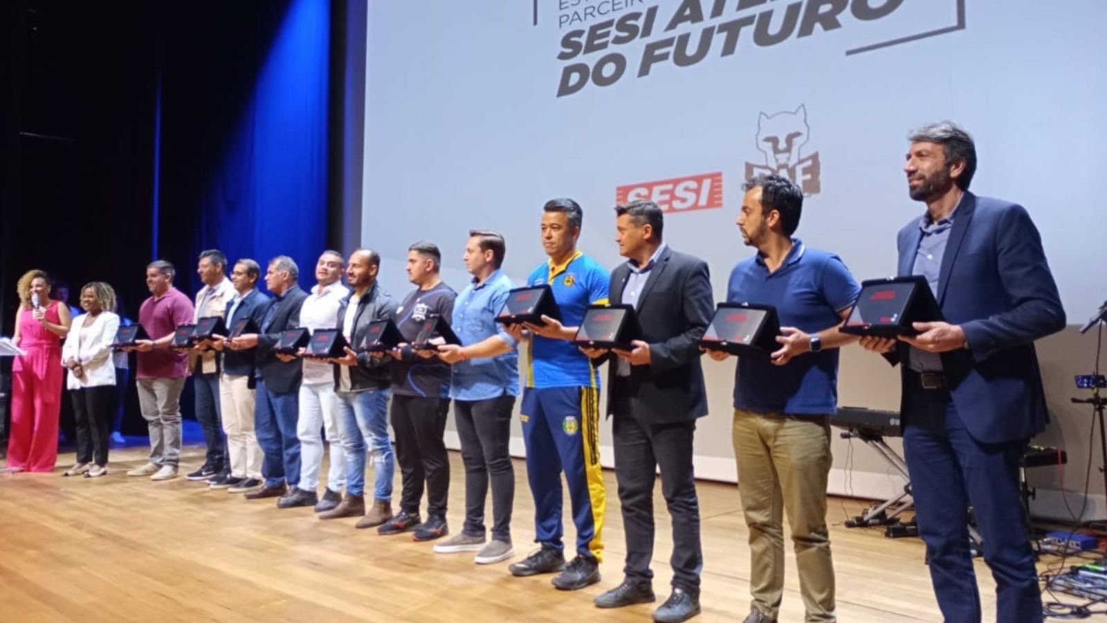 Jundiaí é homenageada por parceria de esportes com o Sesi-SP