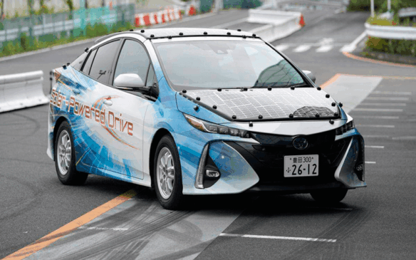 O painel solar que a Toyota planeja implementar tem um nível de eficiência superior a 34%. (Foto: Bloomberg)