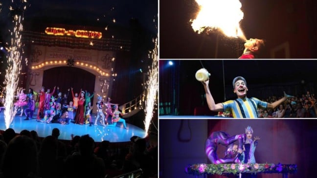 Um espetáculo lúdico que oferece aos adultos a oportunidade de voltarem a ser crianças 