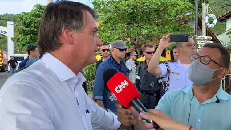 Foto: Reprodução/Youtube/Jair Bolsonaro Foto: Reprodução/Youtube/Jair Bolsonaro