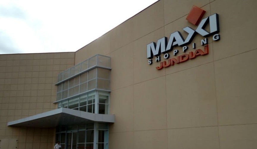 Fachada do Maxi Shopping Jundiaí