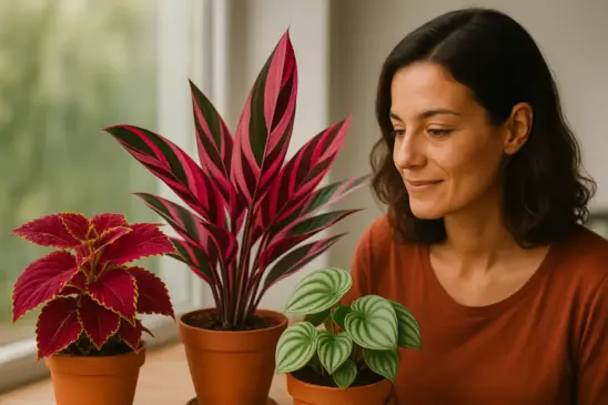 3 plantas com folhas coloridas que alegram qualquer ambiente