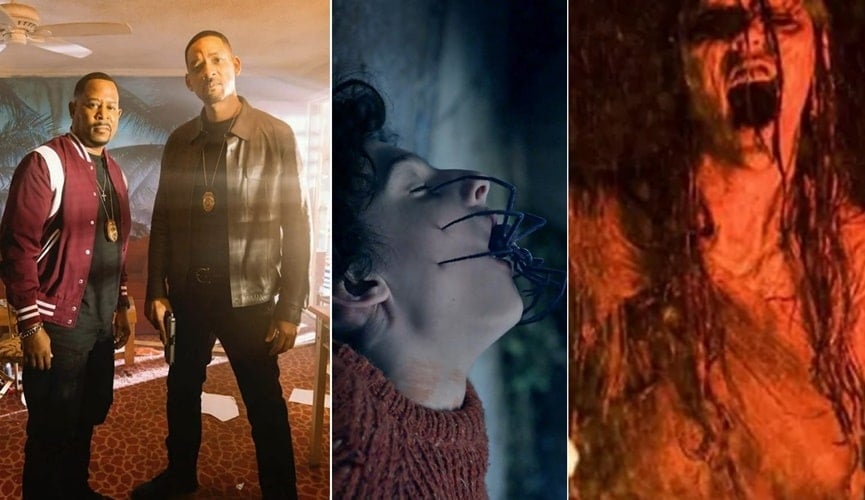 Filmes estão em cartaz neste fim de semana (Foto: Divulgação)