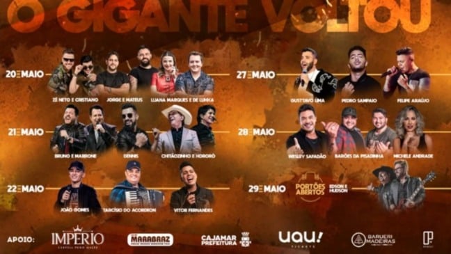 30ª Festa do Peão de Boiadeiro de Cajamar acontece em maio