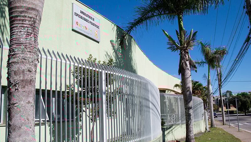 Fachada do Grendacc, em Jundiai