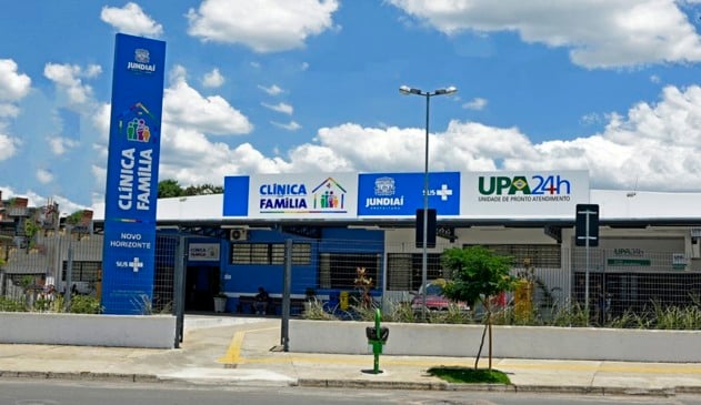 Foto da Clínica da Família, em Jundiaí