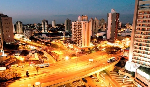 Fotografia aérea de Jundiaí