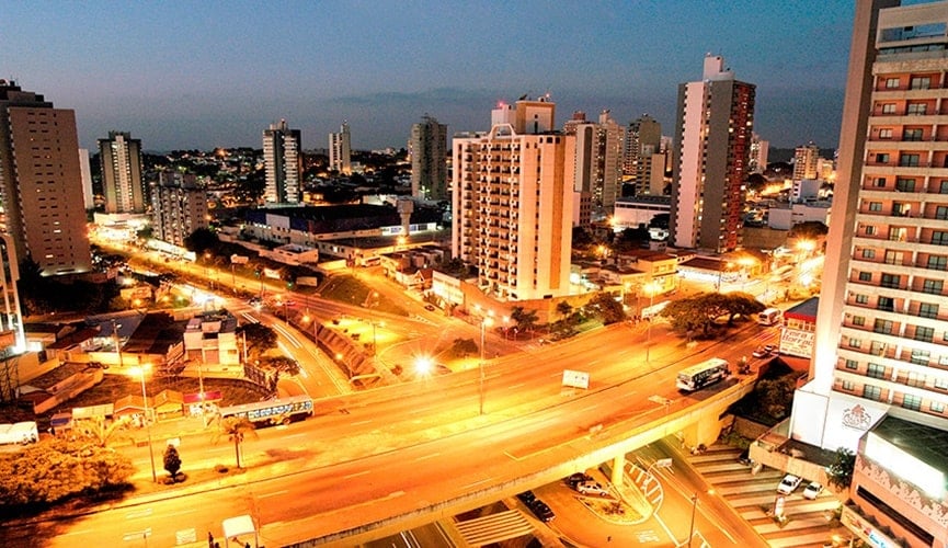 Fotografia aérea de Jundiaí