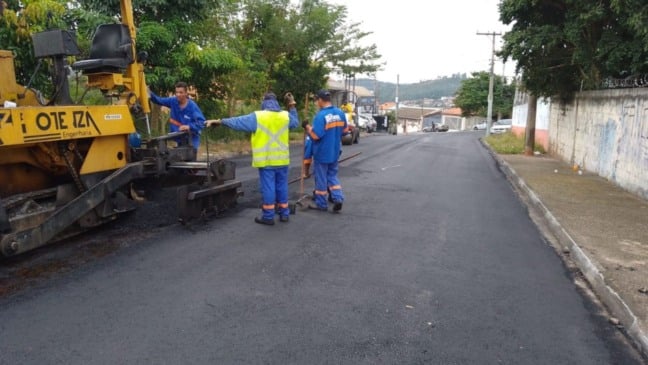 Asfalto em Campo Limpo Paulista