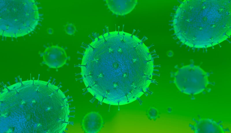 Desenho da estrutura viral