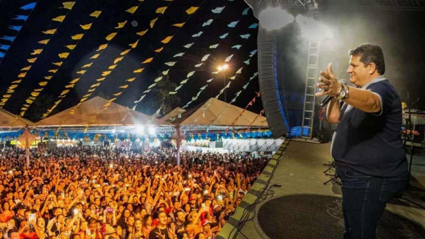 Prefeito de Itupeva em show