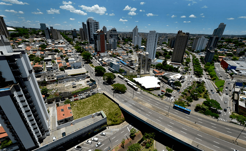 Vista aérea de Jundiaí Vista aérea de Jundiaí