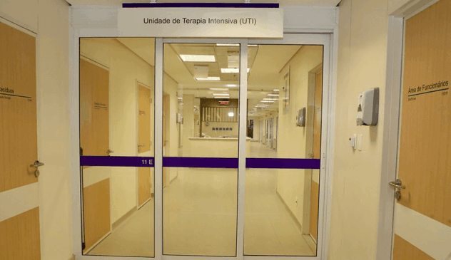 Entrada de Unidade de Terapia Intensiva