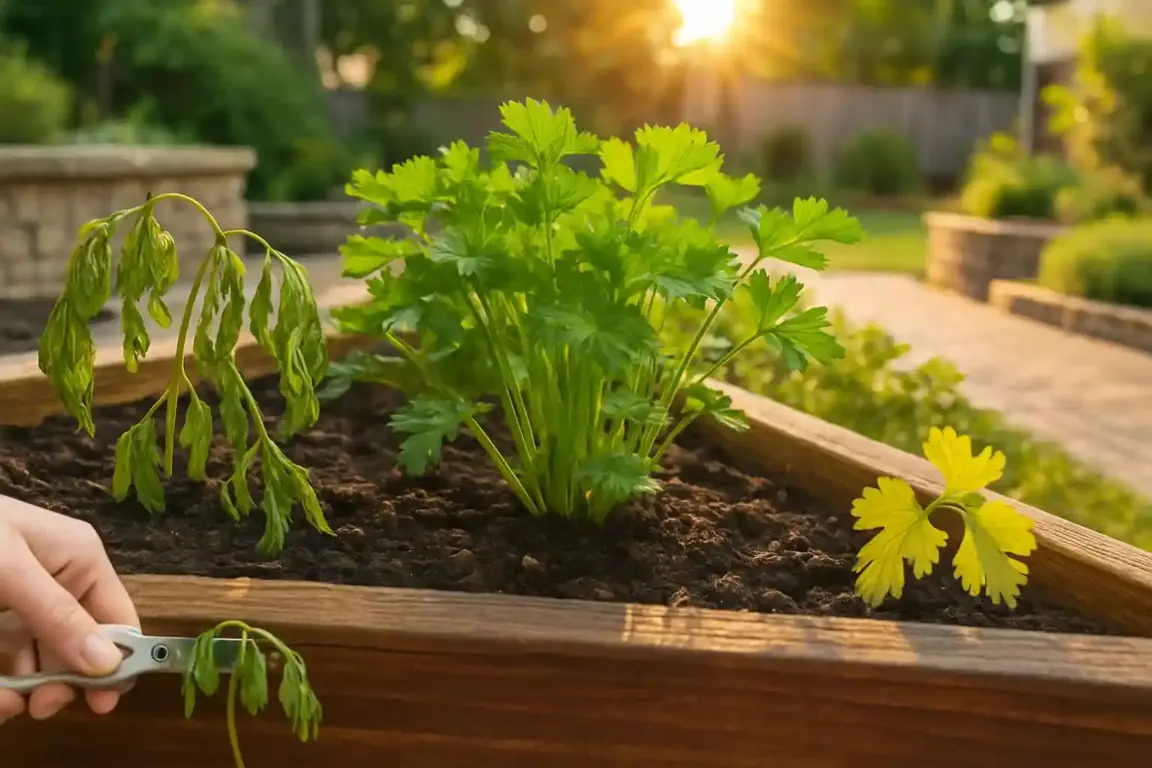 5 erros que fazem a salsa murchar rápido e perder o sabor