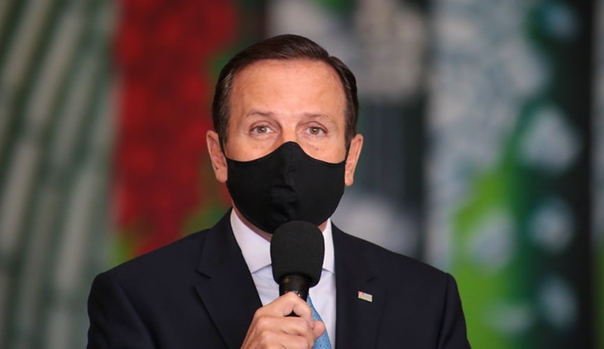 Foto de João Doria, governador do Estado de SP