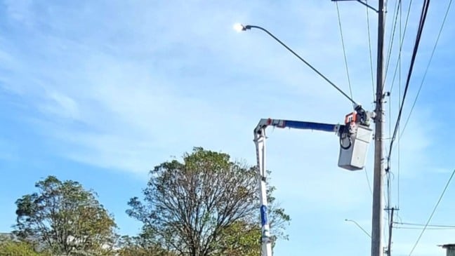 Campo Limpo Paulista substitui mais de 200 lâmpadas por sistema LED na iluminação pública