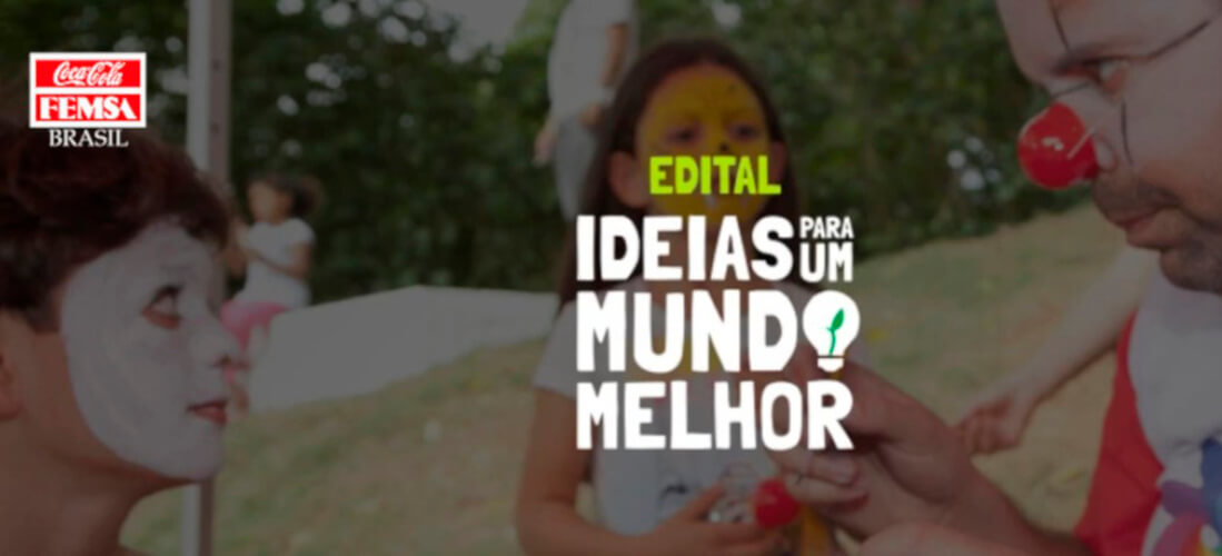 Edital para projeto da Coca-Cola FEMSA. (Foto: Divulgação)