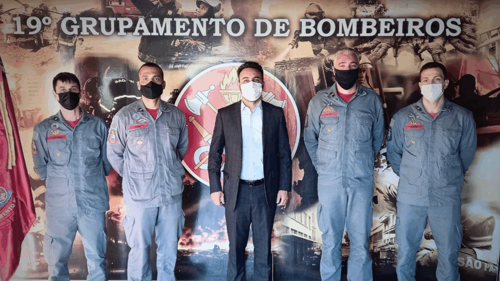 Bombeiros de Jundiaí recebem verba de R$ 700 mil do Deputado Alexandre Pereira