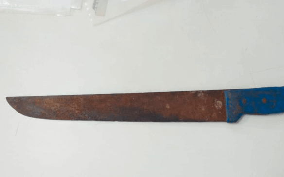 Homem tentou atacar ex-namorada, mas pai interviu a tempo. (Foto: Divulgação/GMJ)