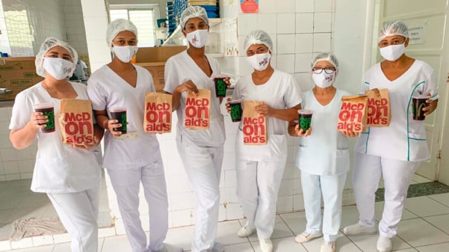 McObrigado: McDonald's atinge 100 mil refeições doadas a profissionais essenciais