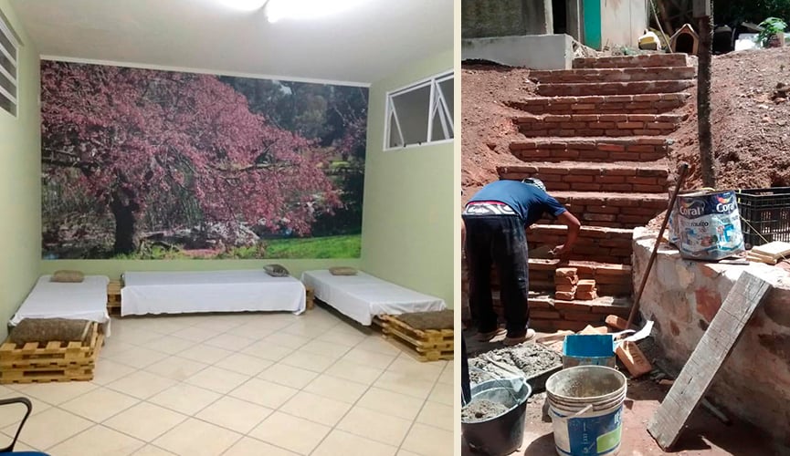 Fotos de obras construídas