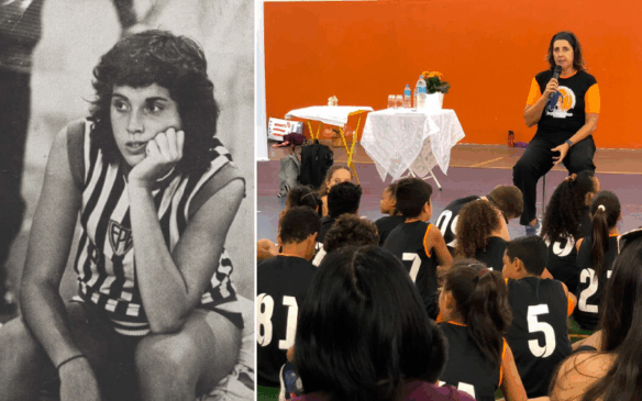 Paula jogou por Jundiaí e hoje, é referência para jovens da cidade. (Foto: Arquivo/Tribuna de Jundiaí)