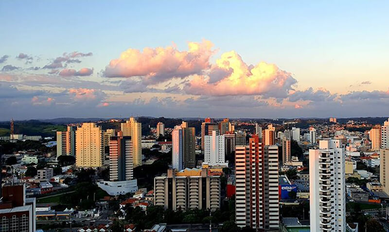Vista panorâmica de Jundiaí