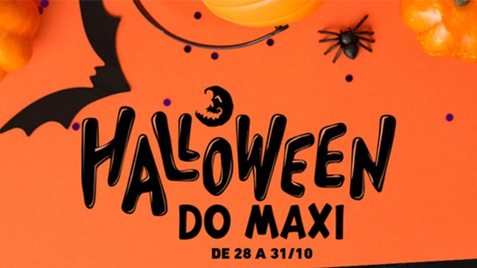 Arte halloween do maxi