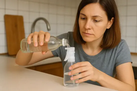 A mistura com vinagre pode acabar com as formigas na cozinha em 24h