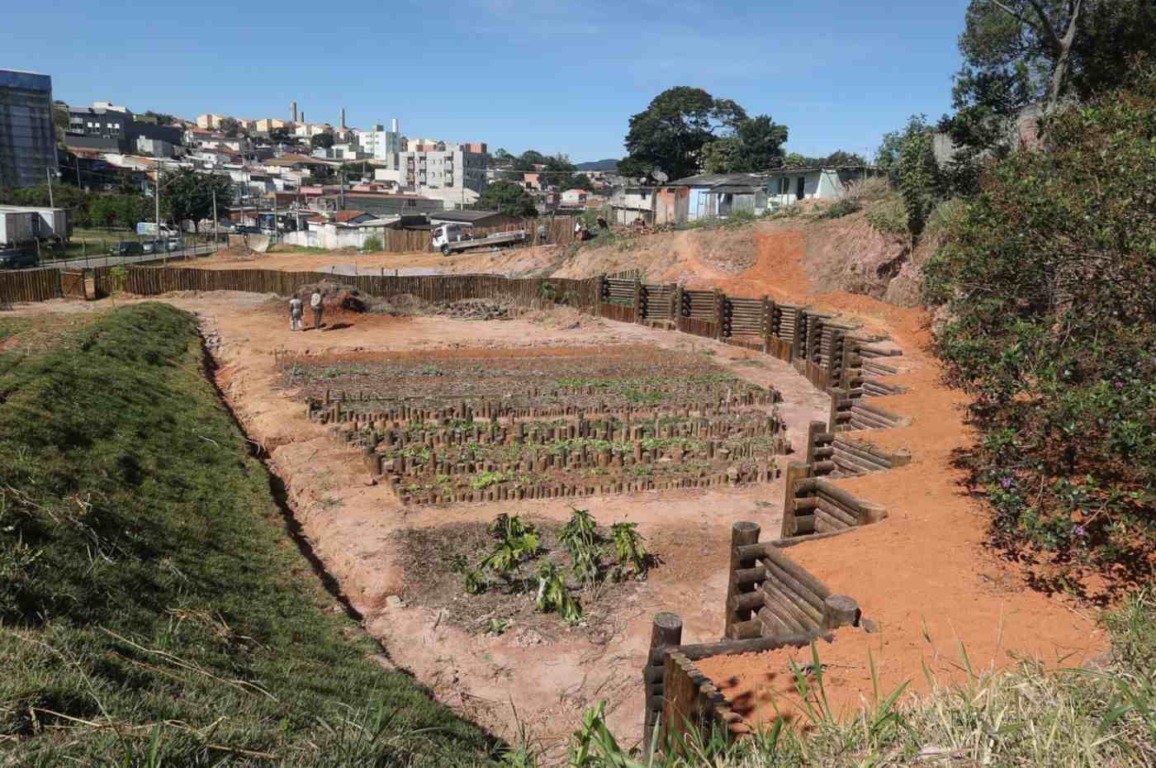 A permeabilidade do lote corresponde à parte do terreno que permite que as águas da chuva sejam absorvidas pelo solo. Foto: Prefeitura de Jundiaí A permeabilidade do lote corresponde à parte do terreno que permite que as águas da chuva sejam absorvidas pelo solo. Foto: Prefeitura de Jundiaí
