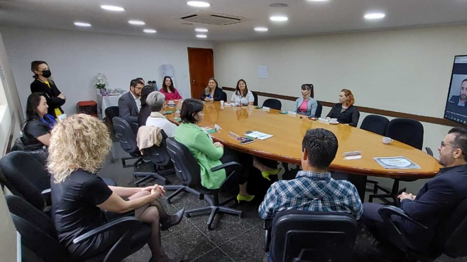 Encontro de empresário de evento na ACE Jundiaí