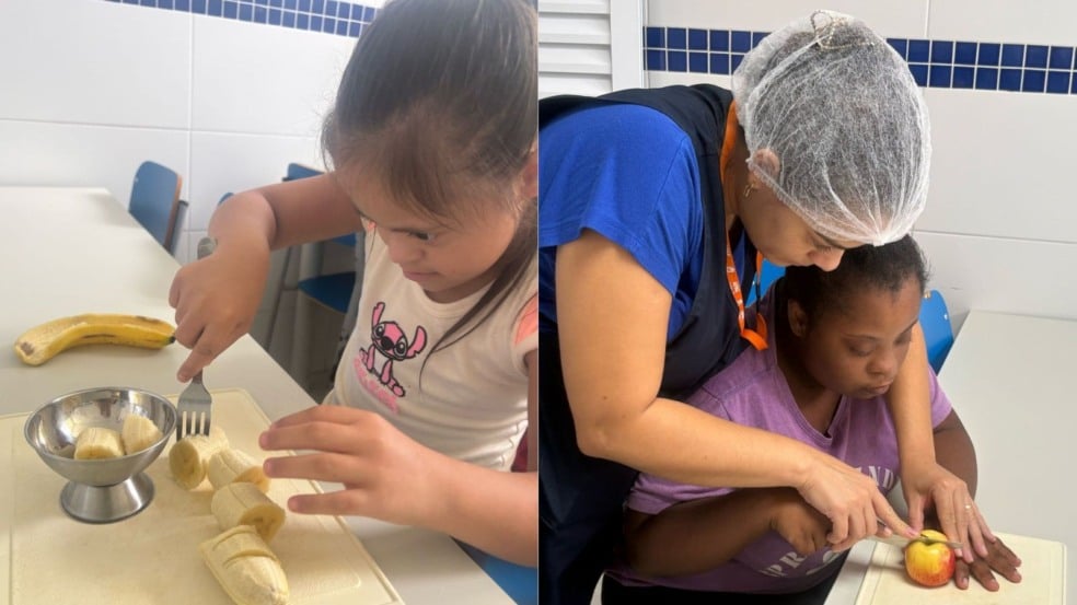 Assistidos com Síndrome de Down