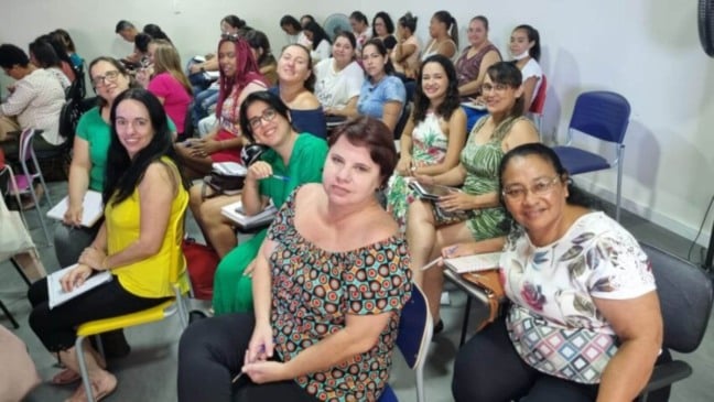 Mulheres em curso na APAE Jundiaí