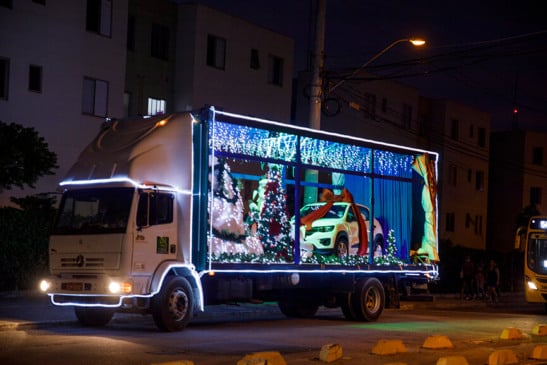 Caminhão encantado da ACE. (Foto: Divulgação)