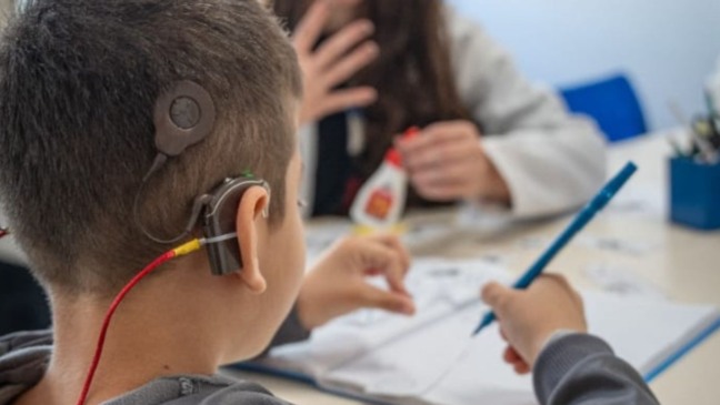 Paciente da ATEAL em reabilitação.