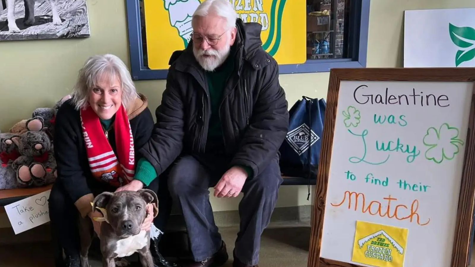 Galentine e sua nova família