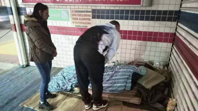 Abordagem a pessoa em situação de rua em Várzea Paulista