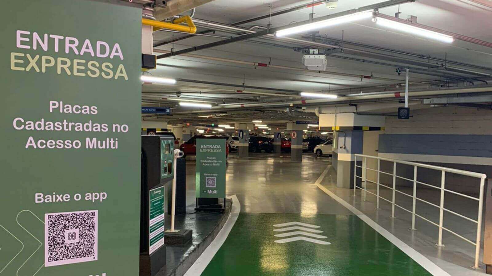 Acesso sem cancela no JundiaíShopping
