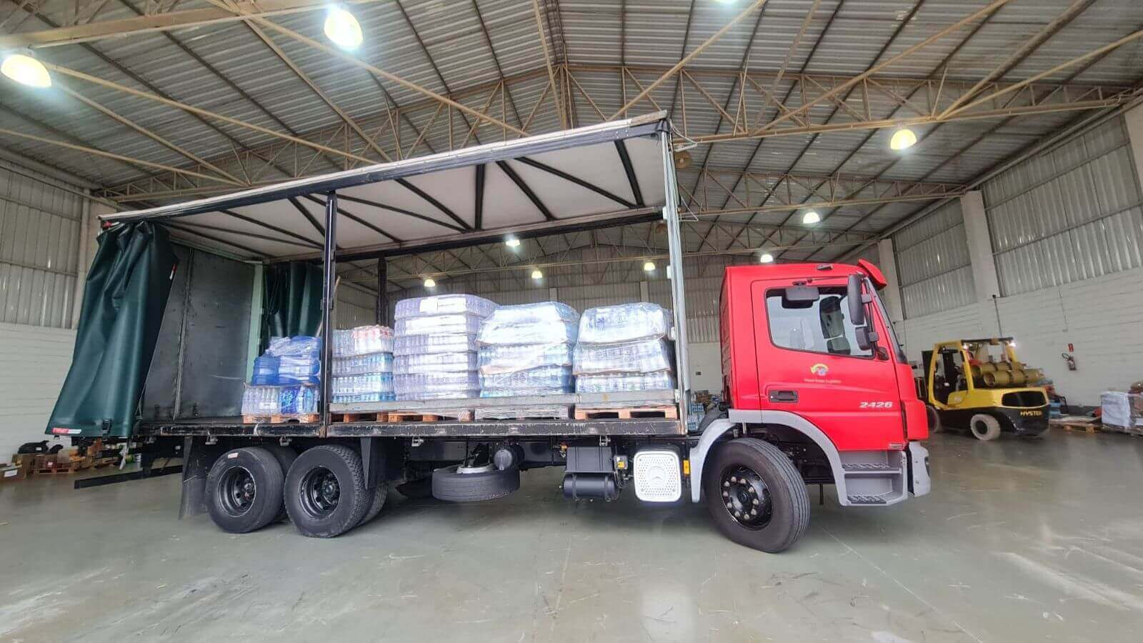 Doações para o Rio Grande do Sul arrecadadas no Aeroporto de Jundiaí