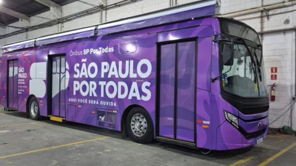 Ônibus roxo Ônibus roxo